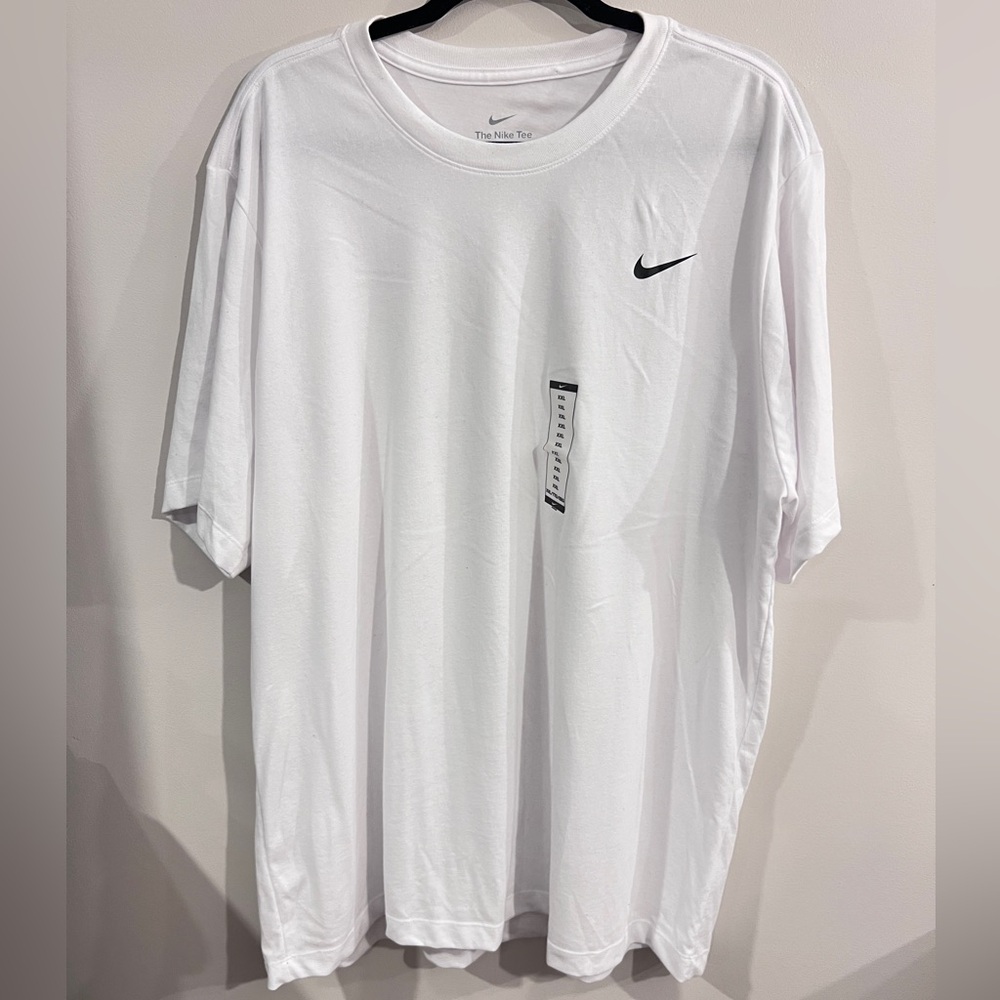 Nike Tee Dri-FIT T-Shirt White Athletic Training Men's (AR6029-100)